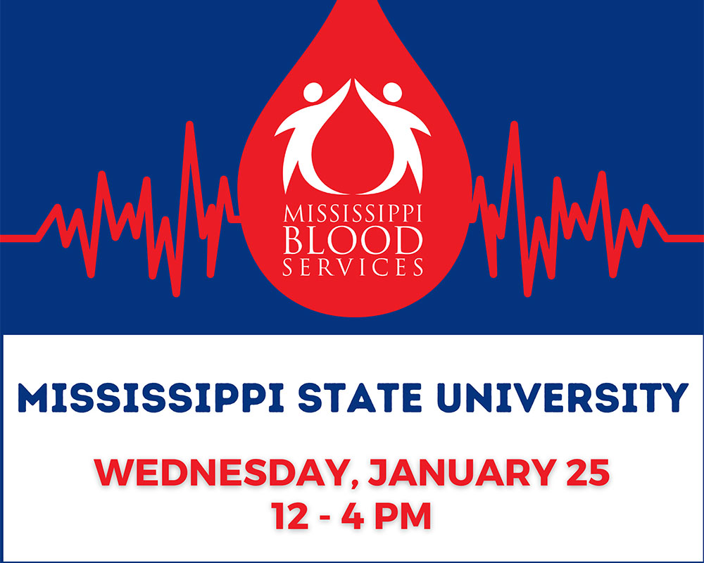 MBS hosting Jan. 25 blood drive Mississippi State University